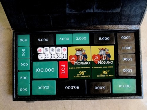 Set poker modiano - modiano, valigetta