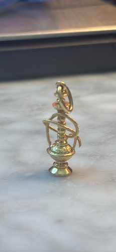 Ciondolo gancio oro - oro, kt