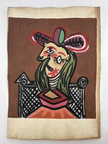 Pablo picasso coa dipinto - dipinto, arte