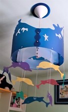 Lampadario Slamp SILHOUETTE per camera ragazzi