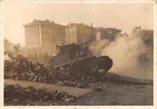 12-82B) FOTOGRAFIA MILITARE CARRO ARMATO CINGOLATO