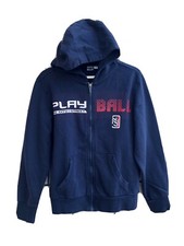 Felpa sportiva con cappuccio in puro cotone Bambino iDo Tg 8 Anni come nuova