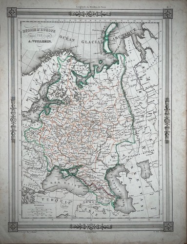 Russie europe cartina - russie, d'europe-cartina
