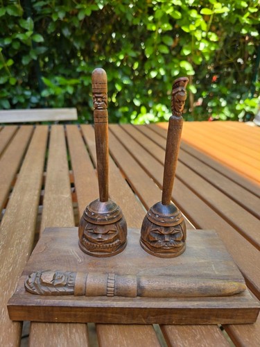 Set scrittoio vintage legno - set,