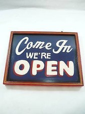 Tabella targa pannello OPEN