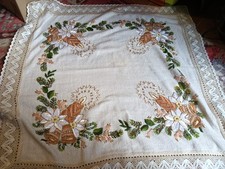 --quadrato NATALIZIO  RICAMATO