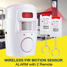 Allarme Con Sensore Di Movimento Remoto Doppio Wireless, Rilevatore Di Sicurezza