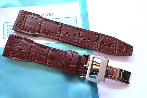 Strap 21mm exotic - strap, brown