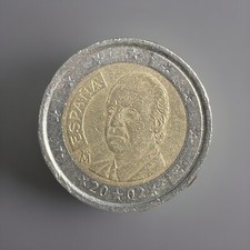 2002 spagna euro moneta - spagna,