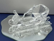 Statua Swarovski cristallo 205165 slitta 11 cm. - Ottime condizioni