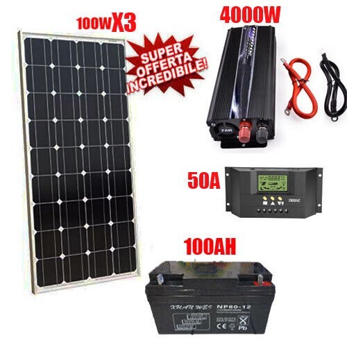 Kit fotovoltaico kw - kit, 3
