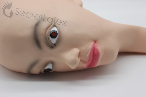 Maschera femminile lattice - femminile,