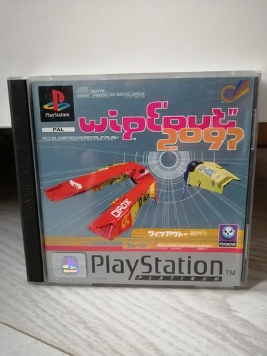 Wipeout 2097 platinum sony - wipeout,