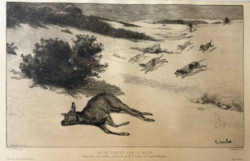 Gustave courbet gravure - gustave,