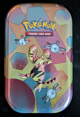 Pokemon mini tin electabuzz - pokemon,