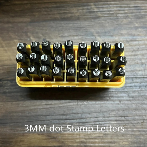 Timbri punti lettere stile - punti,