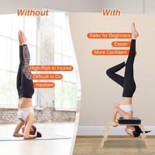 Sedia con poggiatesta yoga