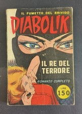 Fumetto Diabolik Numero 1