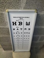 Tavola Ottometrica Decimale Mista Distanza 3 Metri Non Luminosa Vedere Bene Foto