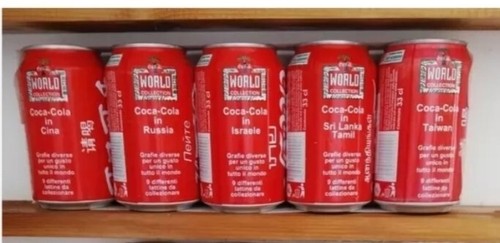 Lattine varie coca cola - lattine,