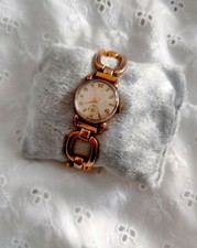 Orologio Dorato Vintage Meccanico Vetta 