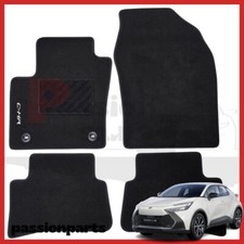 TAPPETI TOYOTA CHR C-HR DAL 2016 IN MOQUETTE CON RICAMO E 4 FISSAGGI SET 4 PEZZI