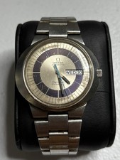 Omega Dynamic Orologio Vintage Automatico Con Bracciale Originale Leggi