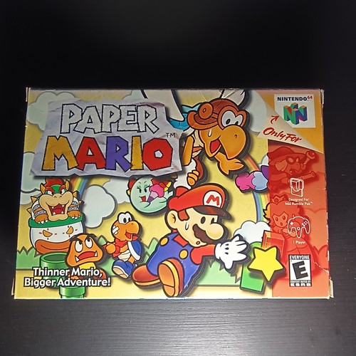 Paper mario nintendo - paper, 64