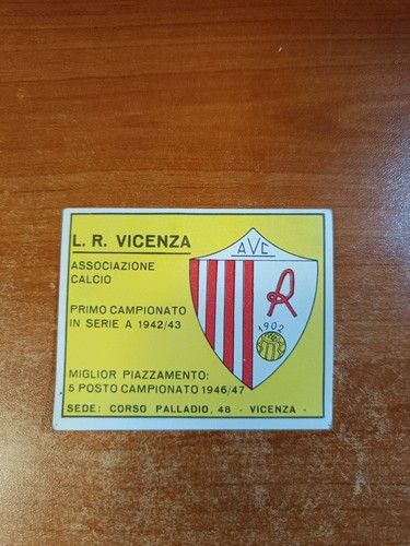 Figurina scudetto calciatori - figurina,