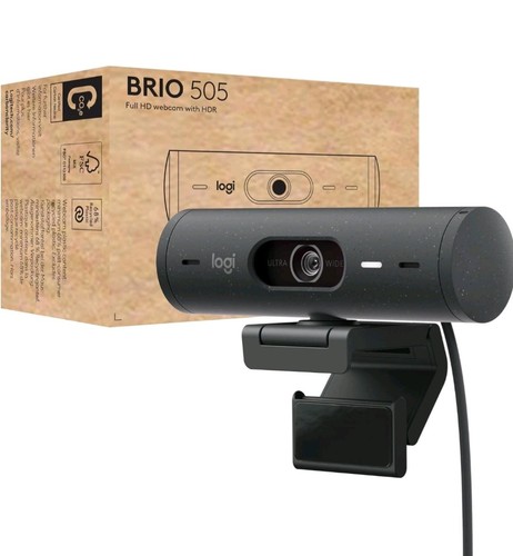 Logitech webcam brio 505 - webcam,