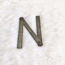 1950 Vintage Acciaio Misura