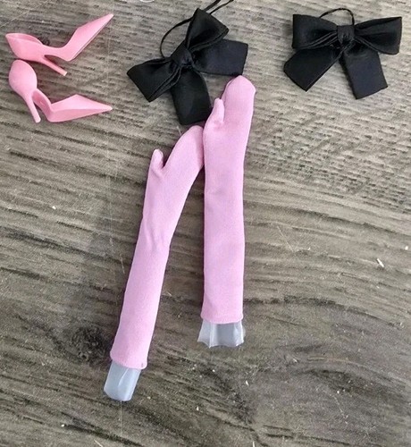Moda barbie guanti nero - moda,