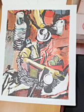 RENATO GUTTUSO LITOGRAFIA