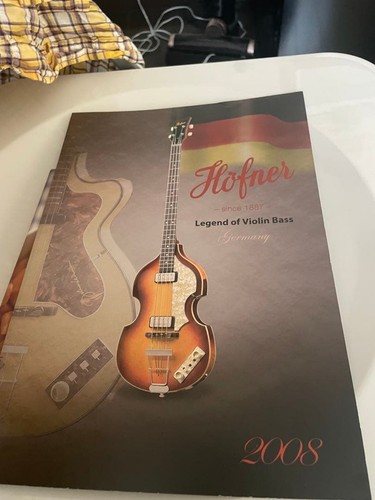 Hofner 2008 catalog legend - catalog,