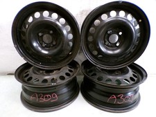 4x Cerchi Acciaio Opel Astra F, G Vectra Un, B Corsa C Ecc. 6x15 ET49 LK4x100