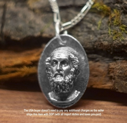 Collana argento omero - in,