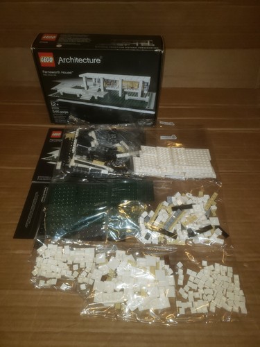 Lego architecture farnsworth - lego,