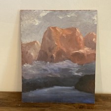 DIPINTO Olio Su Legno -