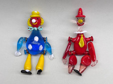 PINOCCHIO CLOWN VETRO MURANO VINTAGE MARIONETTE PUPAZZI - PIEDE ROTTO