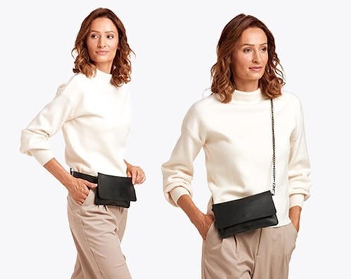 Borsina pochette nera - borsina,