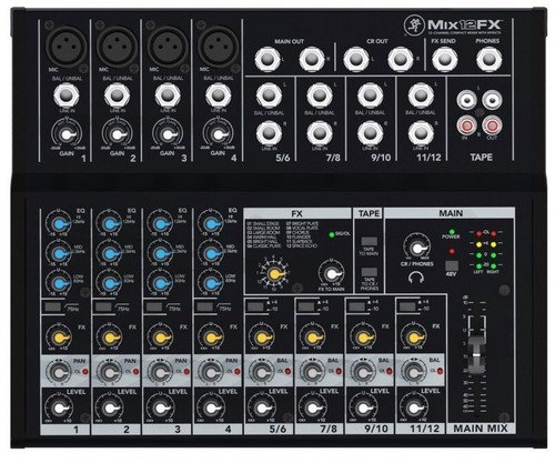 Mackie mix12fx mixer canali - 12,