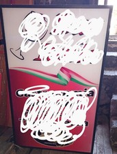 insegna luminosa esterna.  Cm. 130 x 80 x 20.