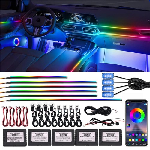 Led auto interni rgb - 1,