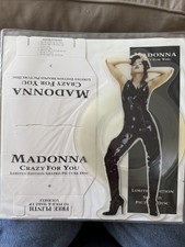 Madonna Crazy For You Limited Edition 7” Shaped Picture Disc