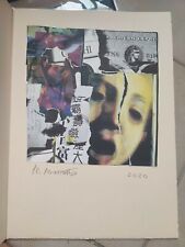 Psicopolita Della Paura. Borotto Firmato Arte Informale Astratta