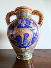 Vaso biansato ceramica - , a