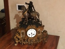 OROLOGIO PARIGINA PENDULE  CON CAVALIERE
