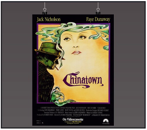 Chinatown poster vintage film - poster,