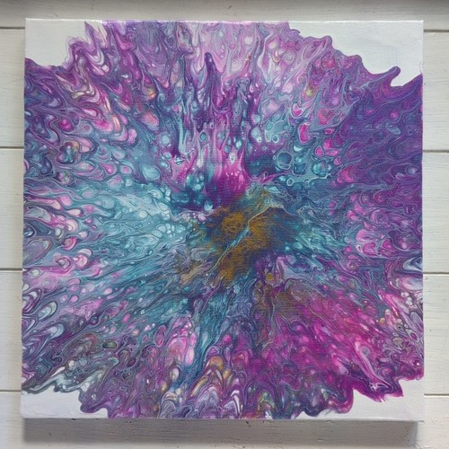 Quadro artistico fluido
