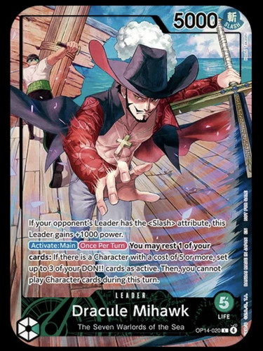 One piece ccg dracule mihawk - one,